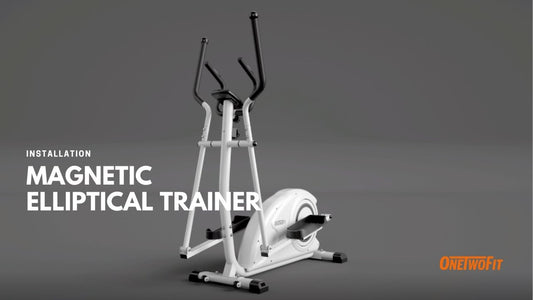 Installation: Magnetic Elliptical Trainer OT241 | ONETWOFIT