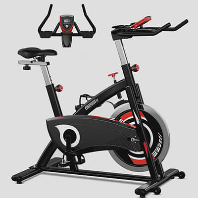 Spinning Exercise Bikes for Indoor Cycling Stationary bike Hot Deals OneTwoFit OneTwoFit Health Fitness