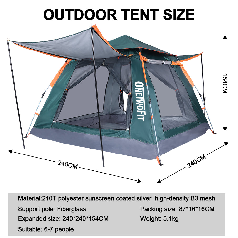 ONETWOFIT Camping Tent  Outdoor Tent For Backpacking Hiking And Beach