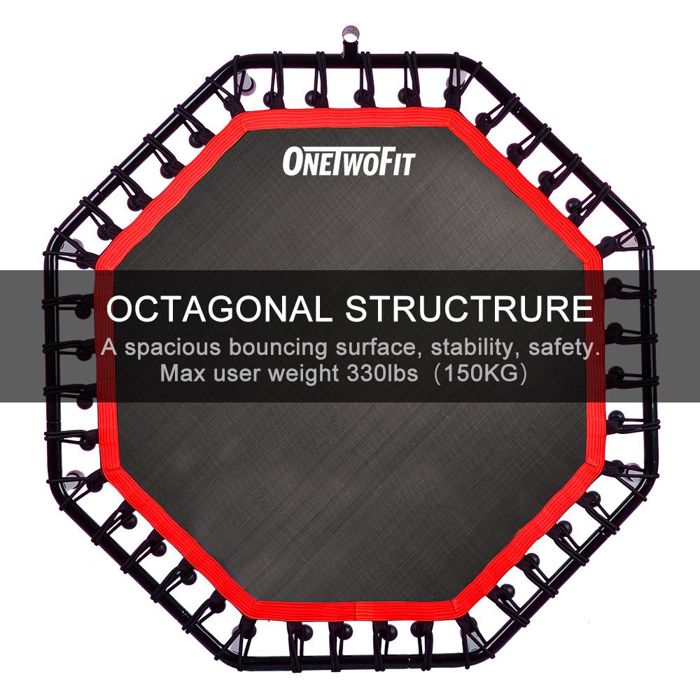 OneTwoFit 51inchs Silent Trampoline OT104/OT105