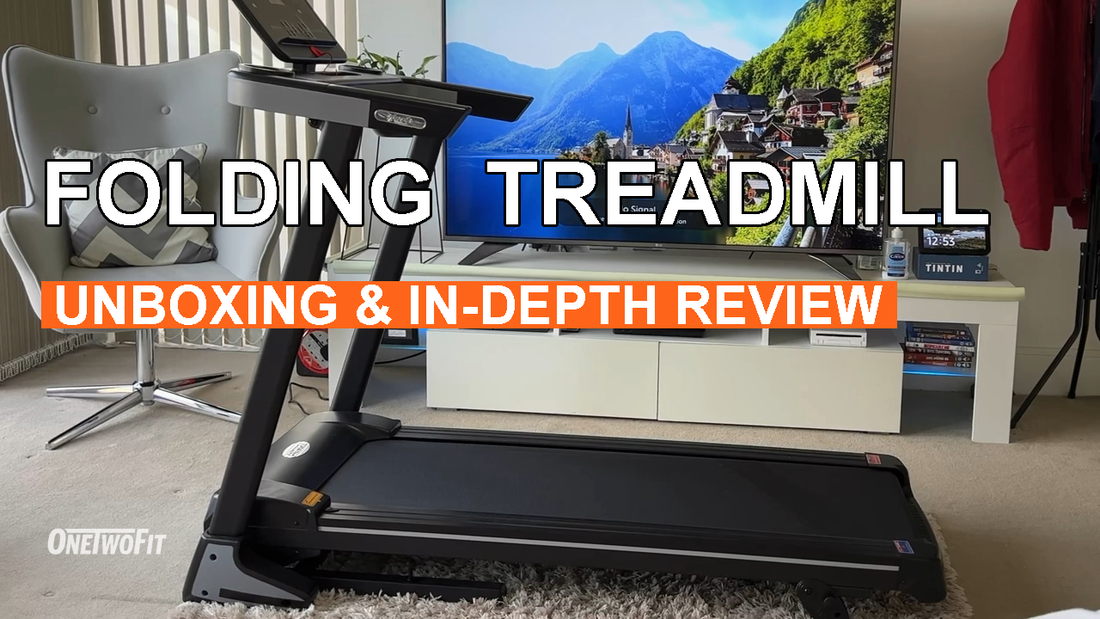 Folding Electric Treadmill OT158 - Unboxing, Assembly & In-Depth Review | OneTwoFit