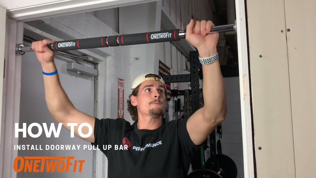 Installation: Pull up bar Doorway HK664 | ONETWOFIT