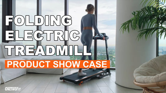 Folding Treadmill Workout Running Machine OT0332 |OneTwoFit