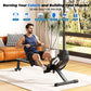 ONETWOFIT Rowing Machines Foldable For Home Gym, Folding Magnetic Rower Machine, Dual Slide Rails 16 Levels Of Quiet Resistance, 350lbs Weight Capacity