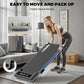ONETWOFIT Folding Treadmill for Home,Foldable Walking Treadmill,Desk treadmill,Electric Treadmill with Max Speed/Space Save/Fixed Incline/264lbs High Weight Capacity for Home Office Machine