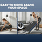 Onetwofit Walking Pad with Incline, Electric Treadmill Under Desk Running Machine Space Saving with LED Display  for Home Office