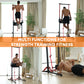 ONETWOFIT Power Tower Pull Up Bar Station, Multi-Function Adjustable Height Foldable Dip Station