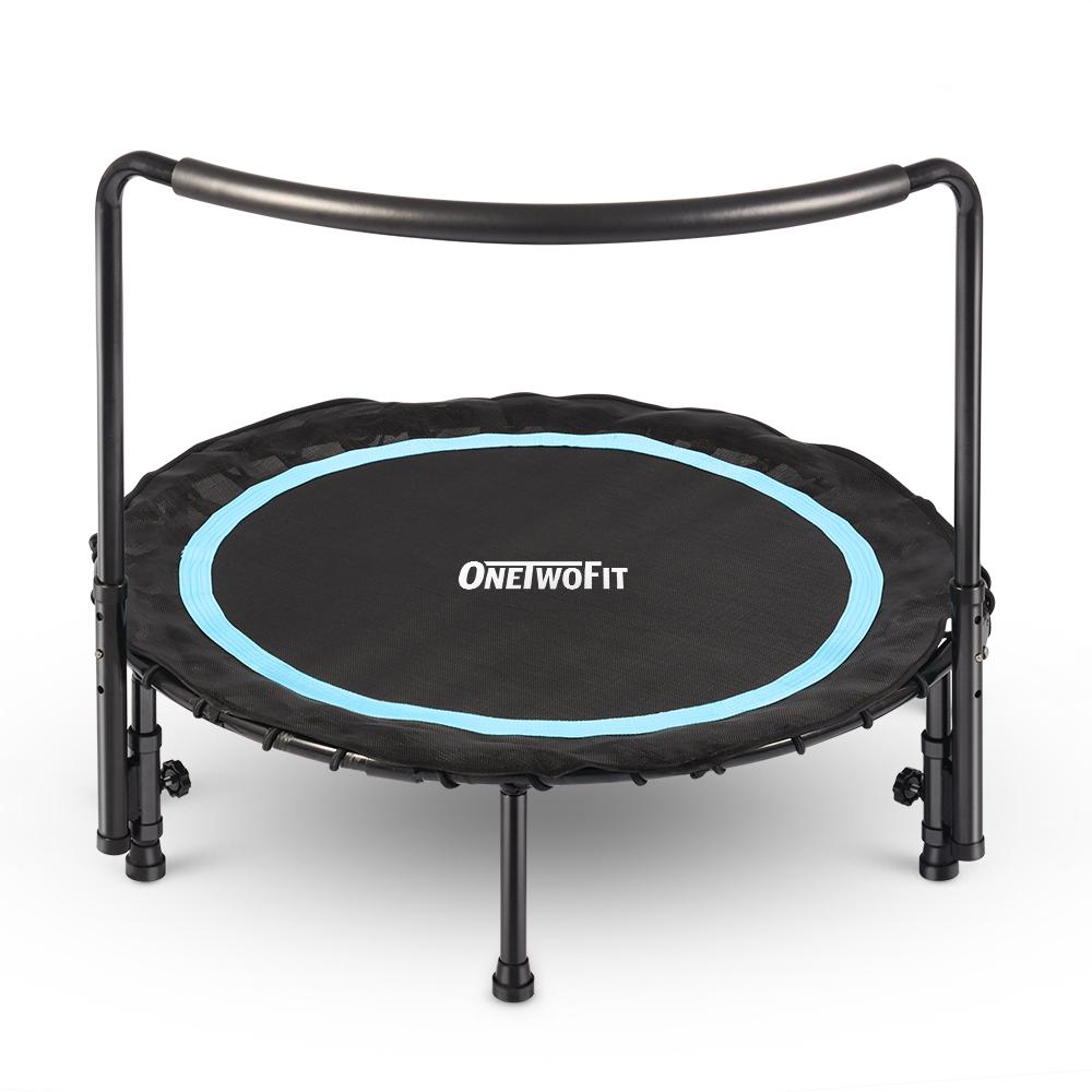 36 Inch Portable with Handrail with Adjustable heighte Indoor or Outdoor mini Toddler‘s Trampoline  OT200