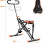 Foldable Exercise Bike Fitness Workout System for Abs Arms Legs Back and Glutes Train Cardio Exercise at Home