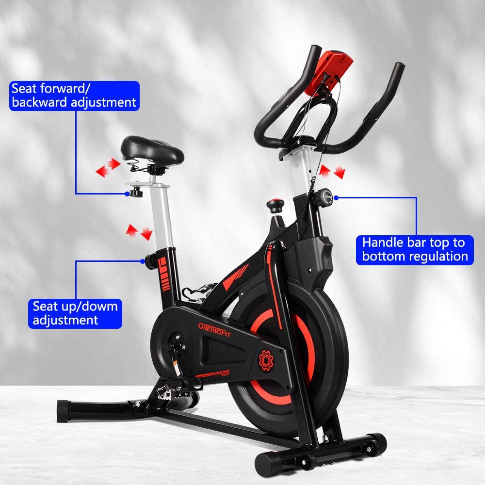 Aerobic Exercise Bike With LCD Digital Display And Body Shaping & Weight Loss  OT212