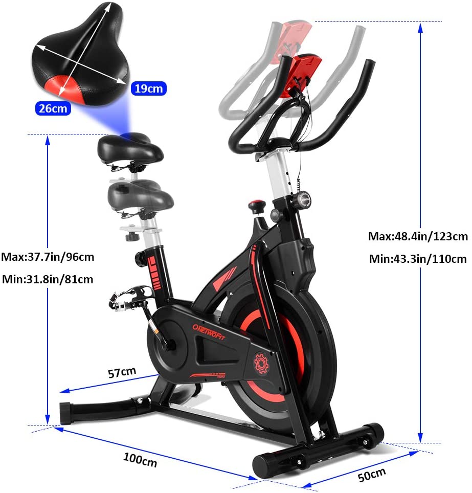 Aerobic Exercise Bike With LCD Digital Display And Body Shaping & Weight Loss  OT212