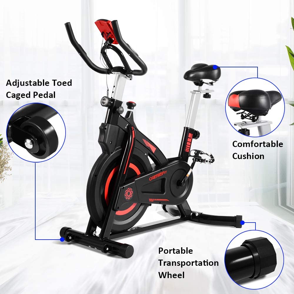 Aerobic Exercise Bike With LCD Digital Display And Body Shaping & Weight Loss  OT212