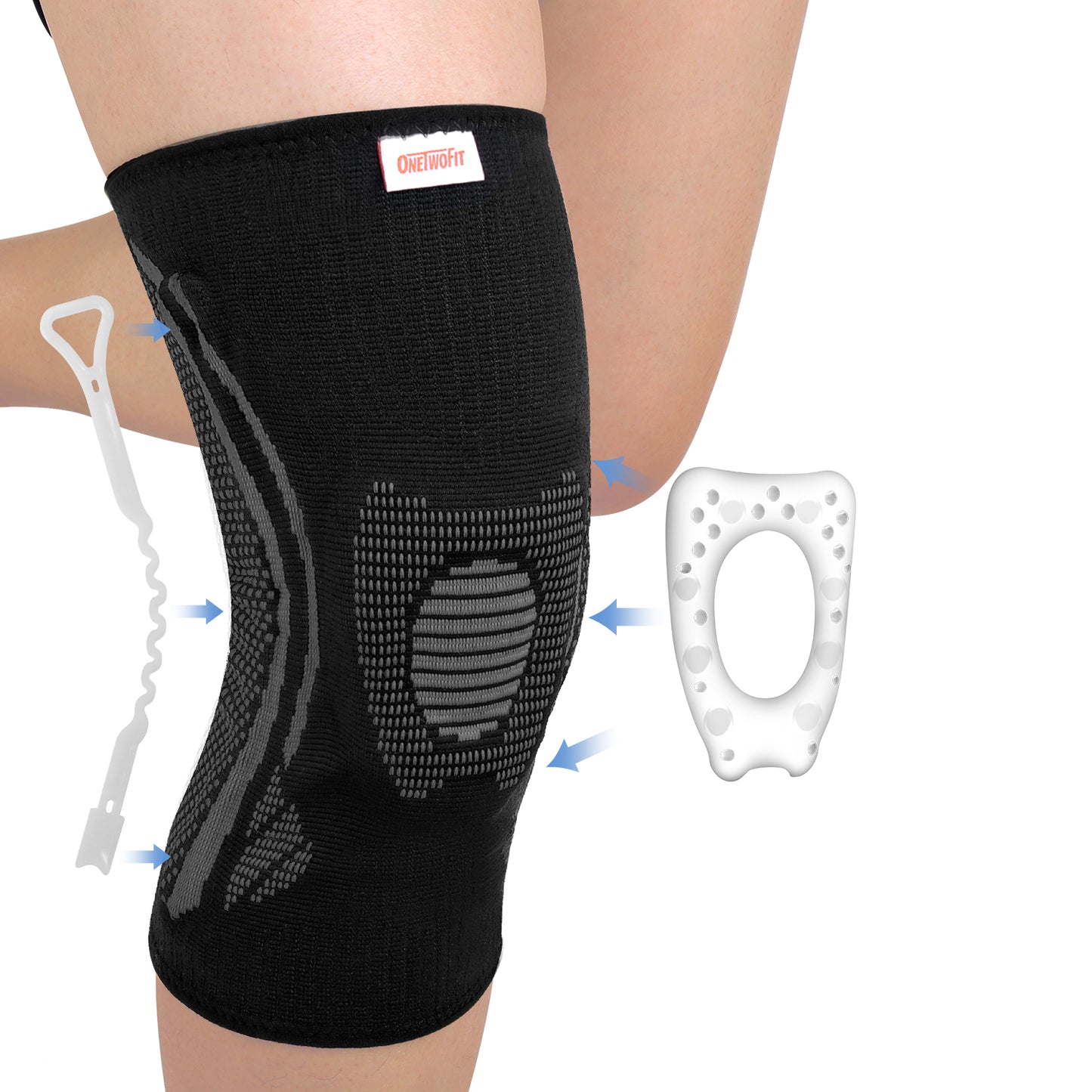 BRACECOM Knee Brace with Pad