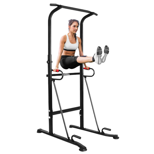 OneTwoFit Muscle Strength Training Multifunctional Power Tower OT130