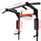 OneTwoFit Muscle-Building and Body-Sculpting Wall Mounted Pull Up Bar OT126