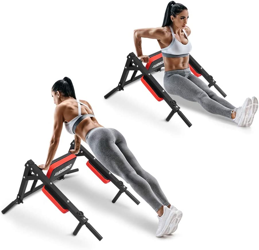 OneTwoFit Muscle-Building and Body-Sculpting Wall Mounted Pull Up Bar OT126
