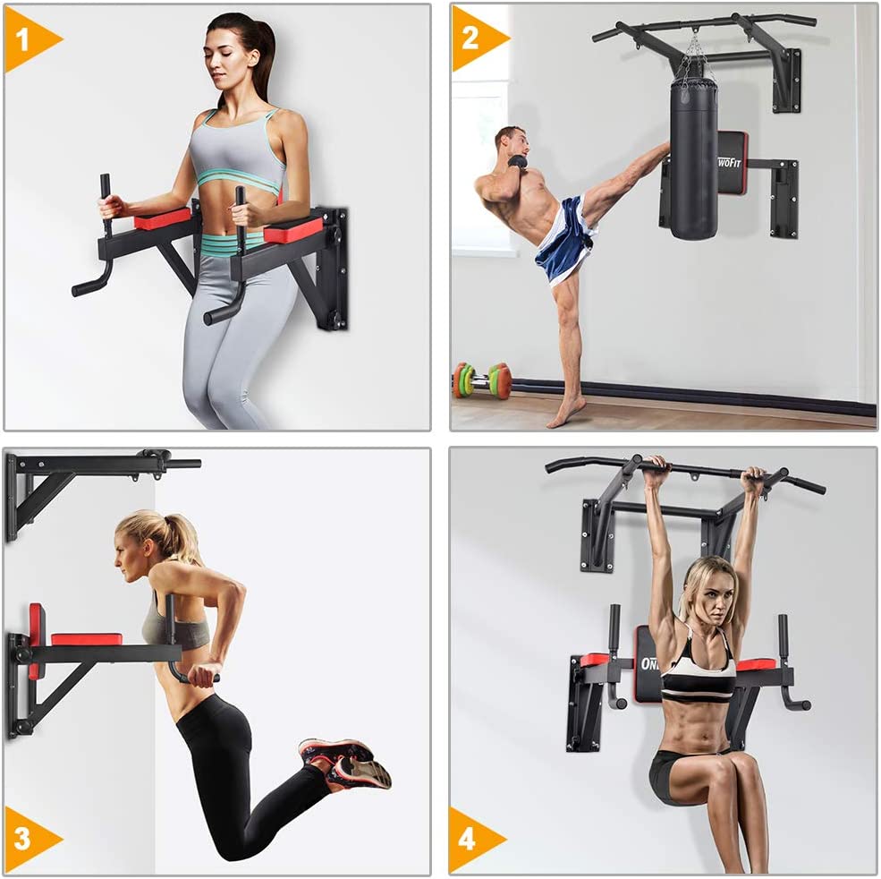 OneTwoFit multifunctional detachable pull-up bar OT076