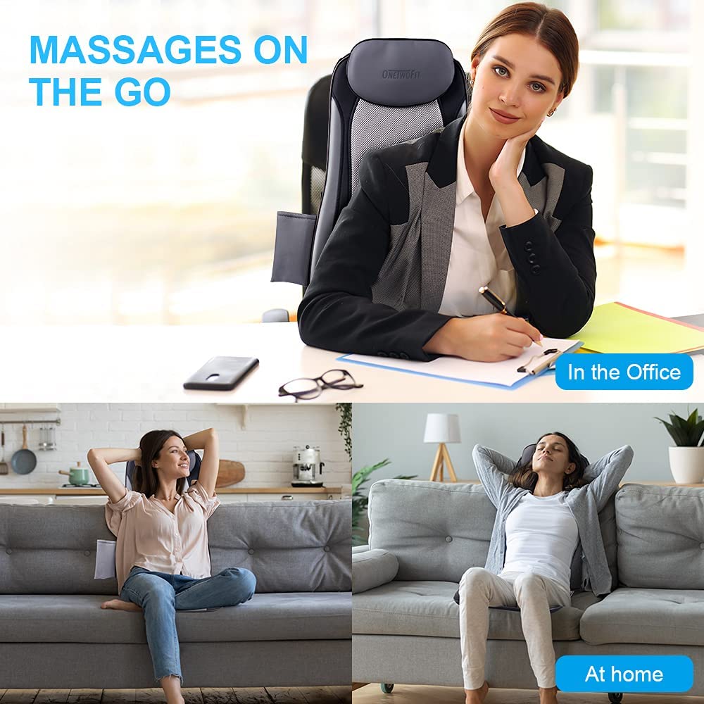 Back Massager with Heat Massage Seat OT320