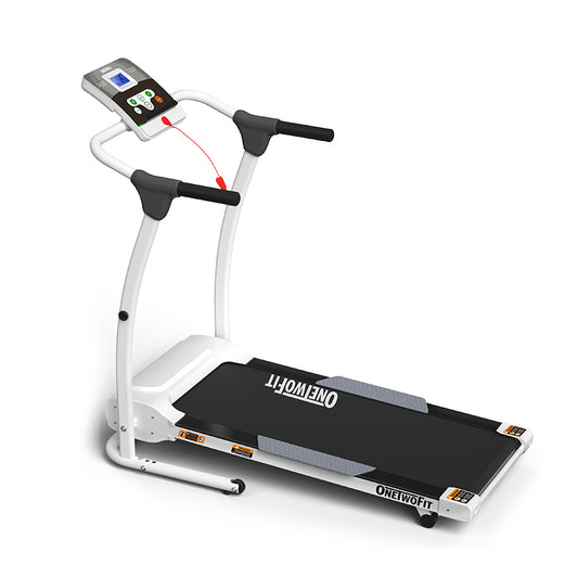 Easy Assemble Folding Treadmill w/ Fat Reduction And LED Display OT324