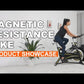 Pro Indoor Exercise Bike Spinning Bike Belt Magnetic Drive with 28Lbs Flywheel OT315