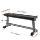 Multiuse Flat Weight Bench With Weightlifting With Dumbbell Rack OT070