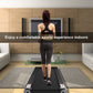 Smart flat treadmill with anti-skid and shock absorption function OT0342
